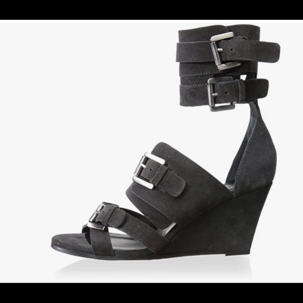 Surface to Air suede wedge sandal